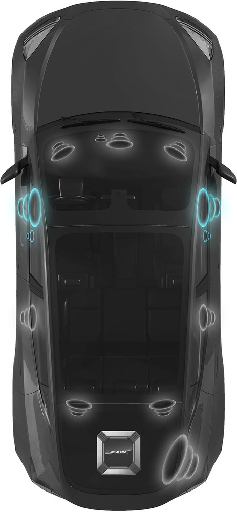 Alpine EV-65CF-T 6-1/2" Component System select Tesla