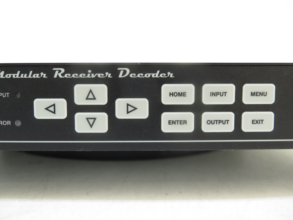 Sencore ATLAS MRD-3187A Modular Receiver Decoder, two Modules: Serial TS & Video
