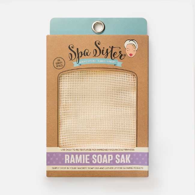 Spa Sister Ramie Soap Sak