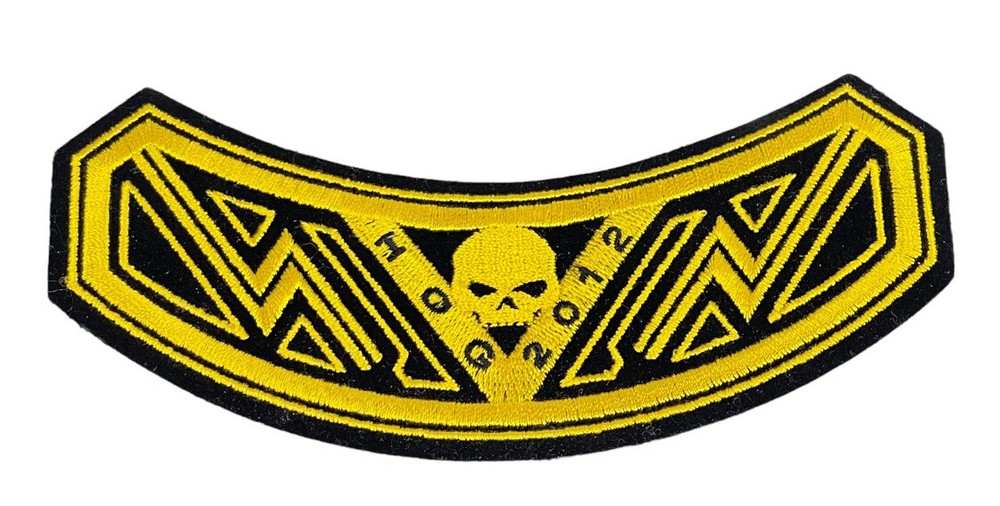 Harley Davidson 2012 Skull Owners Group HOG 6”x2” Felt Patch NEW