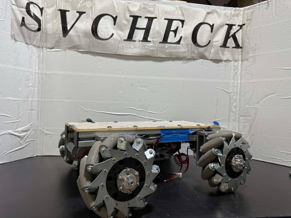 SUPERDROID ROBOTS IG52 DB OMNIDIRECTIONAL MOBILE ROBOT ASSEMBLY