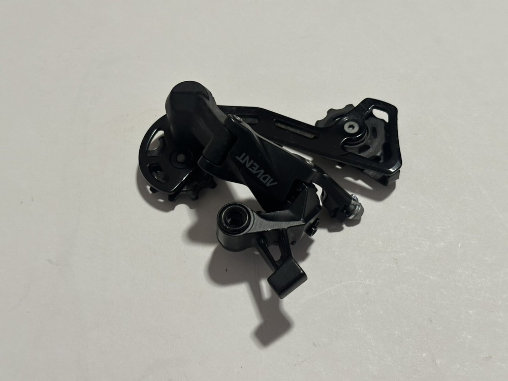 microSHIFT ADVENT Rear Derailleur - 9 Speed Medium Cage Black