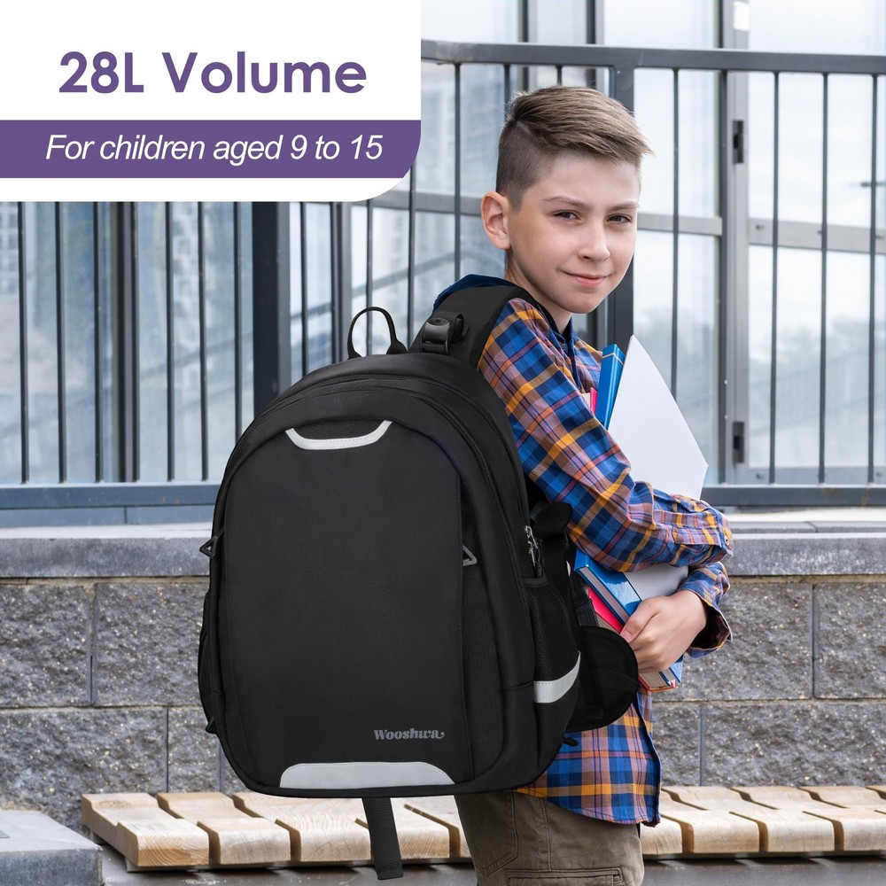 Backpack for Boys, Elementary Primary Middle Bags for Students, 17 Inch Light...