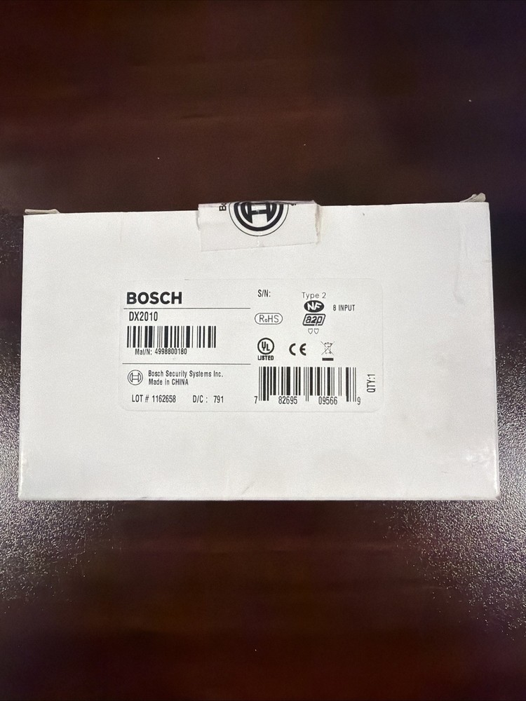 Bosch DX2010 8 Input Module New Unused Open box
