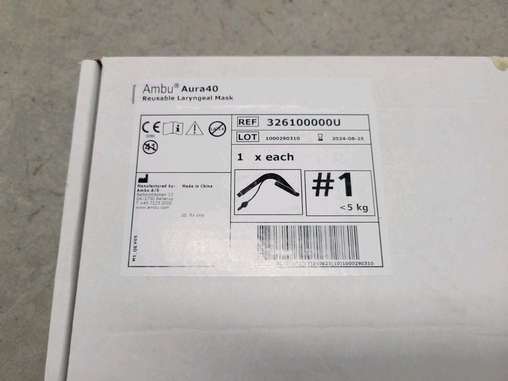 Ambu Aura40 #1 Reusable Laryngeal Mask