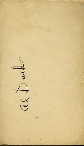 Al Dark Signed Jsa Cert Sticker 1948 Fdc Authentic Autograph