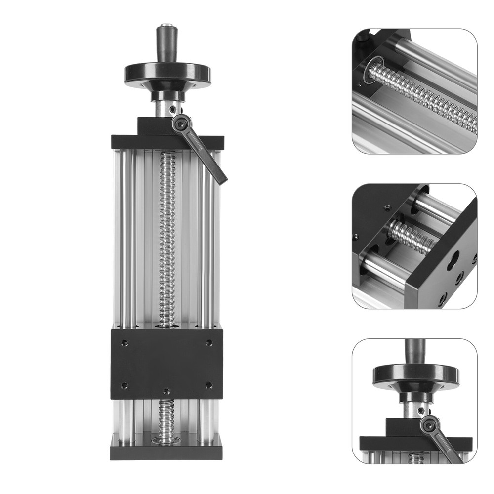 Sliding Table Linear Manual Rail Guide Linear Guide Slide Stage Rail Guide 150mm