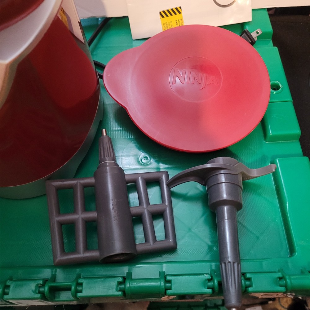 Ninja Pulse Red Model BL203Q Dough Blade Paddle
