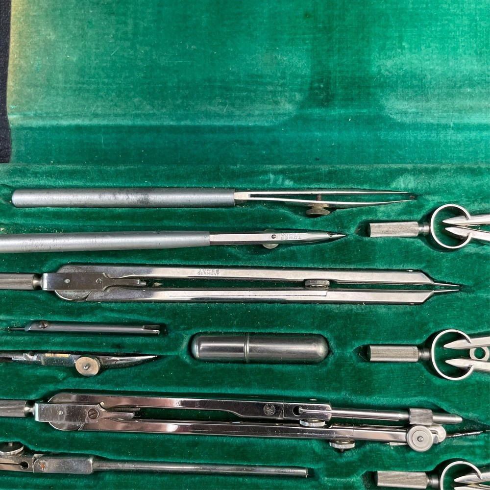 Vintage Tower Drafting Set Germany