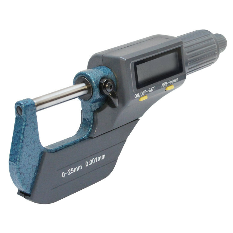 Electric Digital Micrometer Mechanical Tool .00005'' Resolution