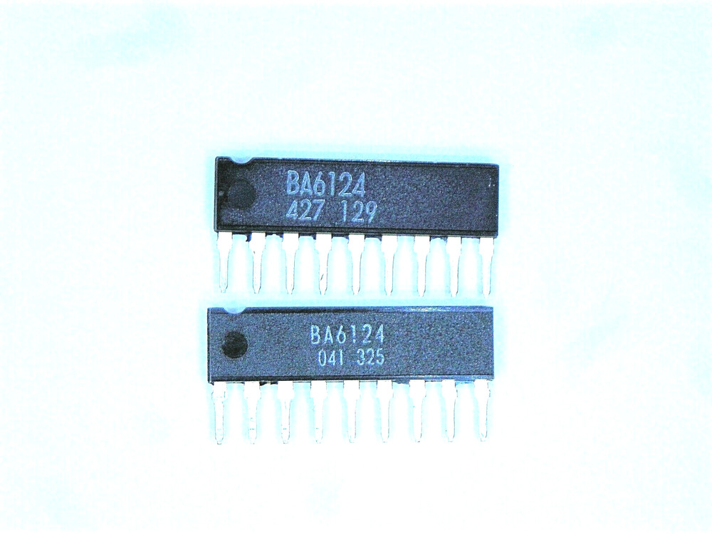 BA6124  "Original" ROHM  9P SIP IC  2  pcs