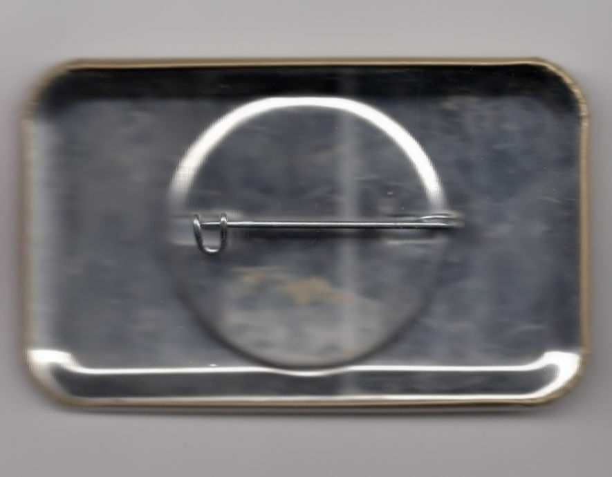 Blue Boar Brand Pale Ale Rectangular Pinback Button Henry Weinhard Advertising