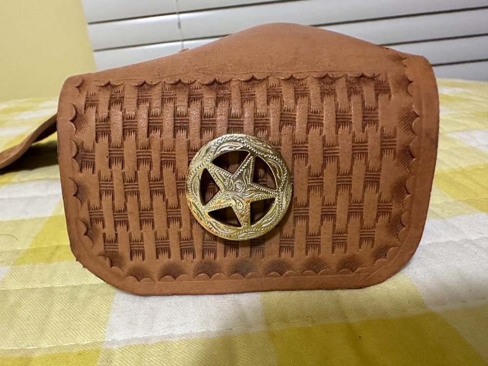 Vintage Leather Tooled Items