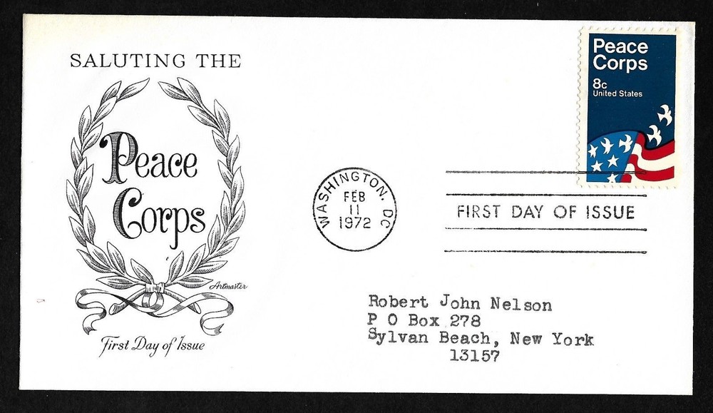 #1447 8c Piece Corps - Artmaster FDC