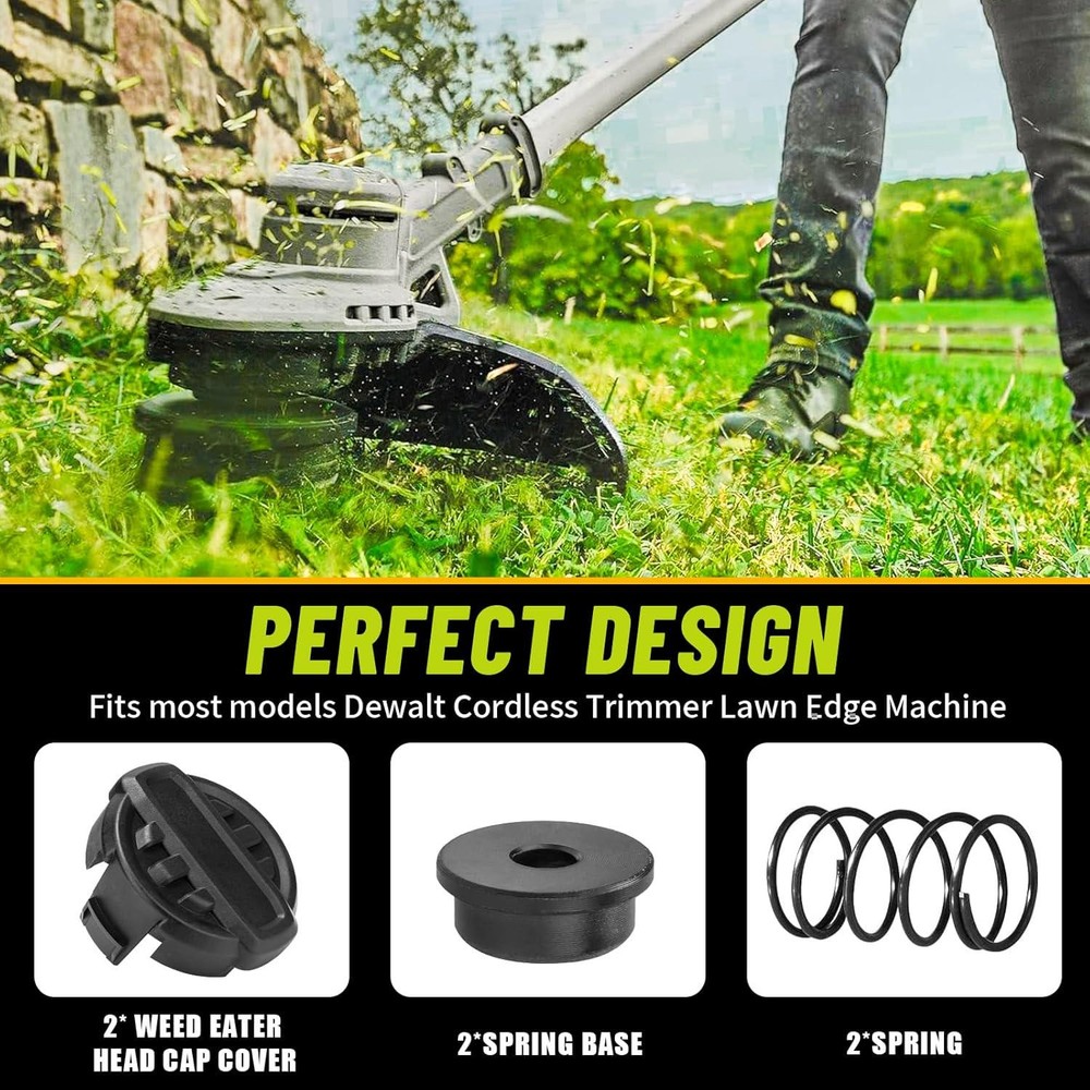 DWO1DT995 Weed Trimmer Head Replacement for Dewalt String Trimmer, 2-Pack: