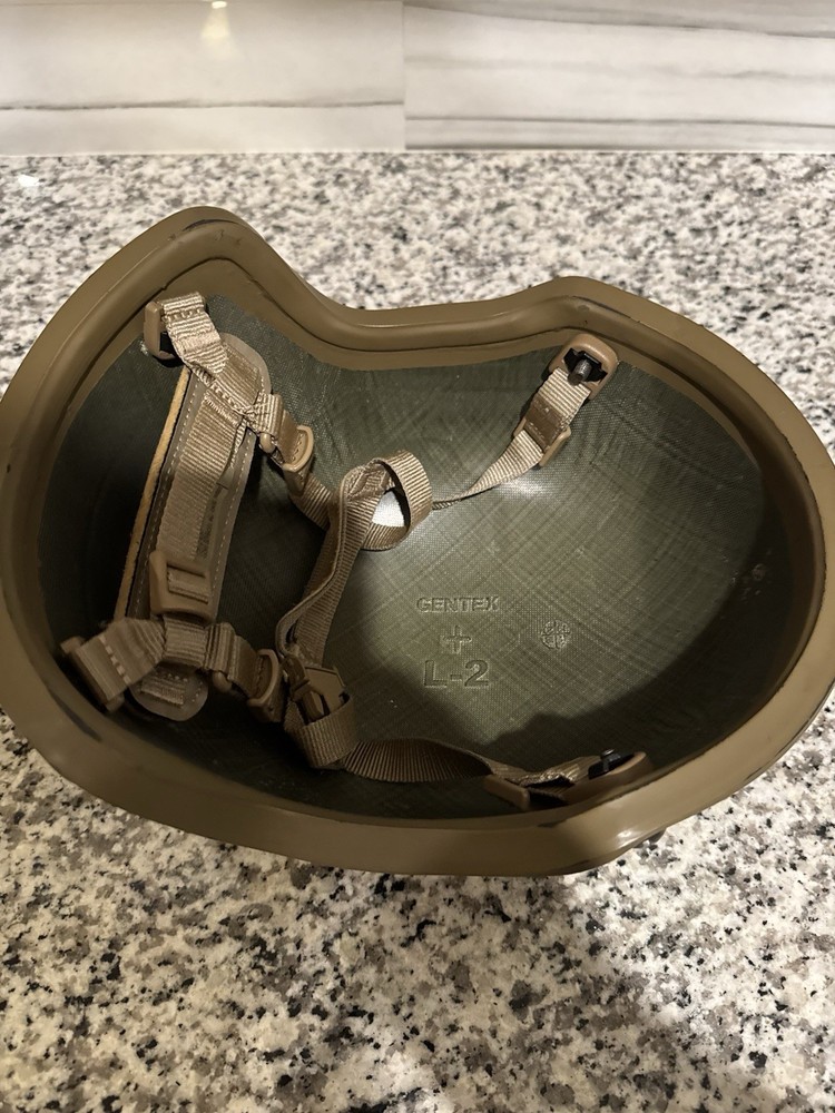 Gentex Corporation High Cut ECH Helmet MARSOC Experimental Prototype Large SOF