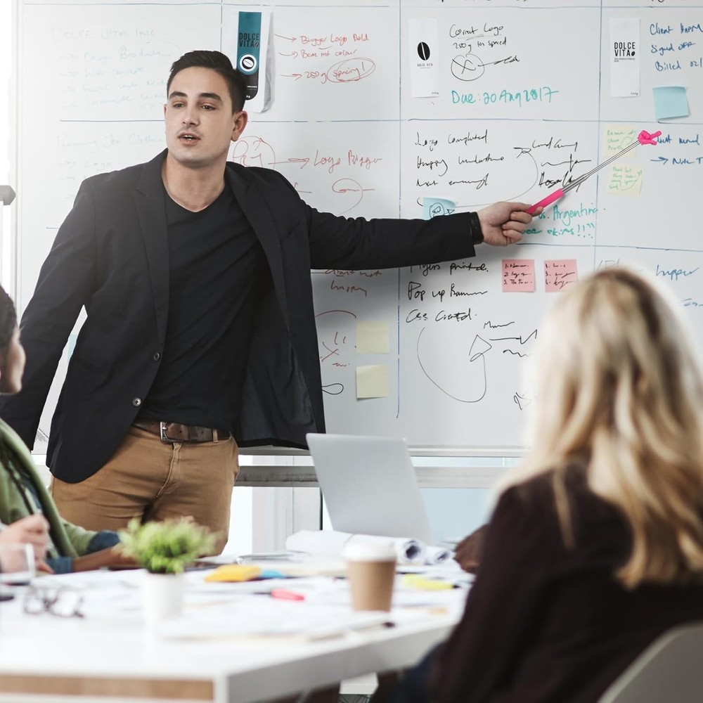 5 Pcs Telescopic Teacher Pointer Extendable Finger Pointer Stick For Classroom