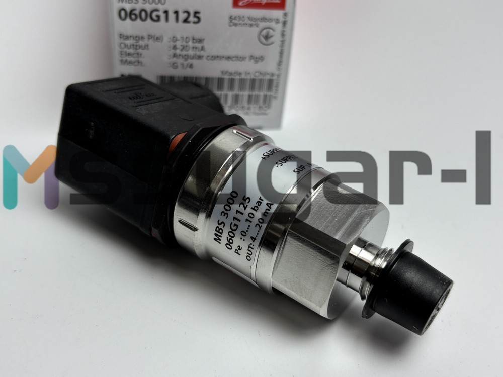 1pcs Danfoss PRESSURE TRANSMITTER MBS3000 060G1125