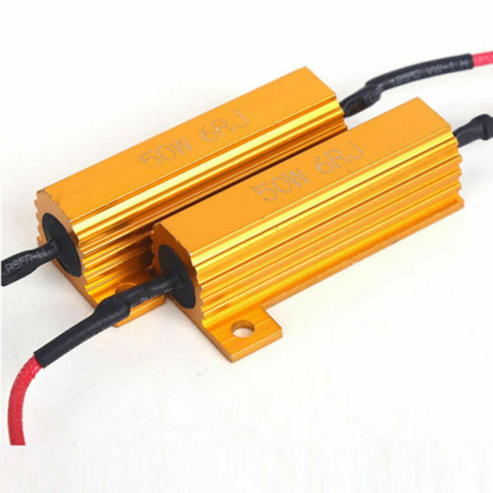 2x 4157 Load Resistor For Switchback LED Turn Signal Light Hyper Flash Fix