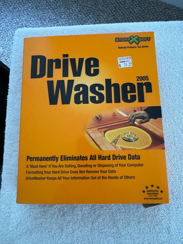 Drive Washer 2005 Software - StompSoft