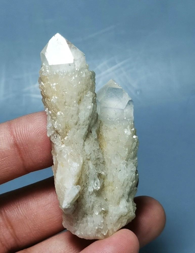Rare Himalayan Quartz Crystal Cluster Specimen
