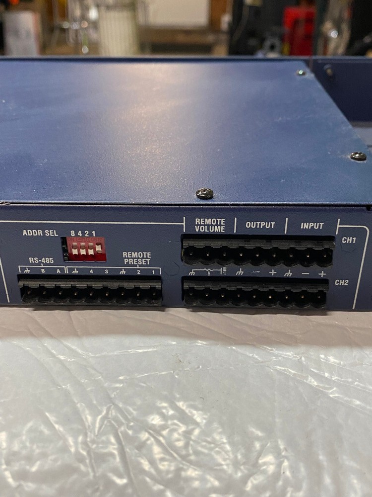 Symetrix 322 - 2 Input 2 Output Multi-Function DSP Processor With rack mount