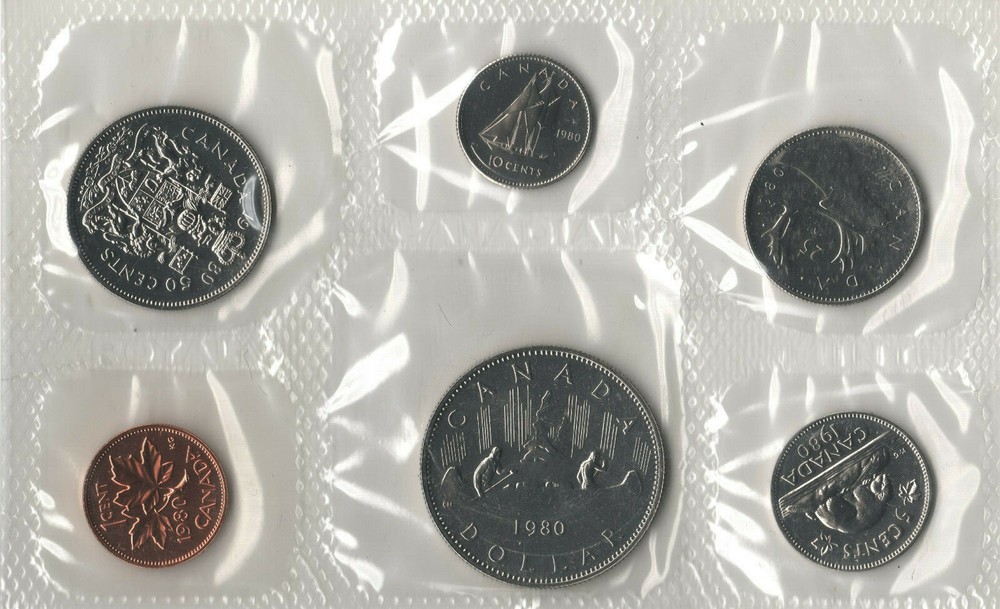 Proof like set 1980