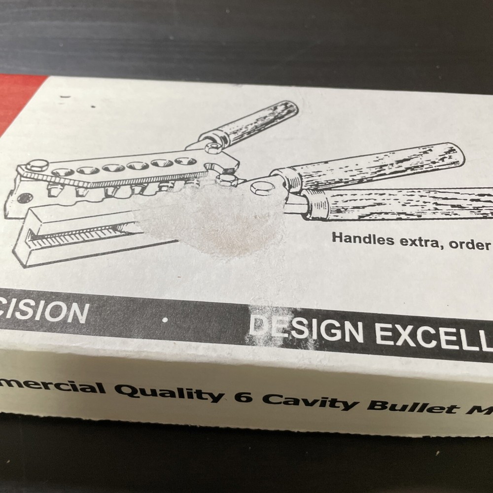 Lee 6 Cavity Bullet Mold TL358-148-WC