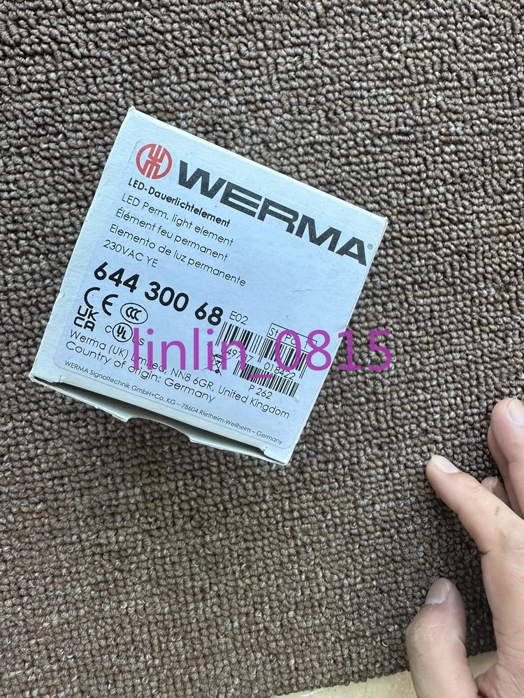 1Pcs New WERMA Orange light 64430068