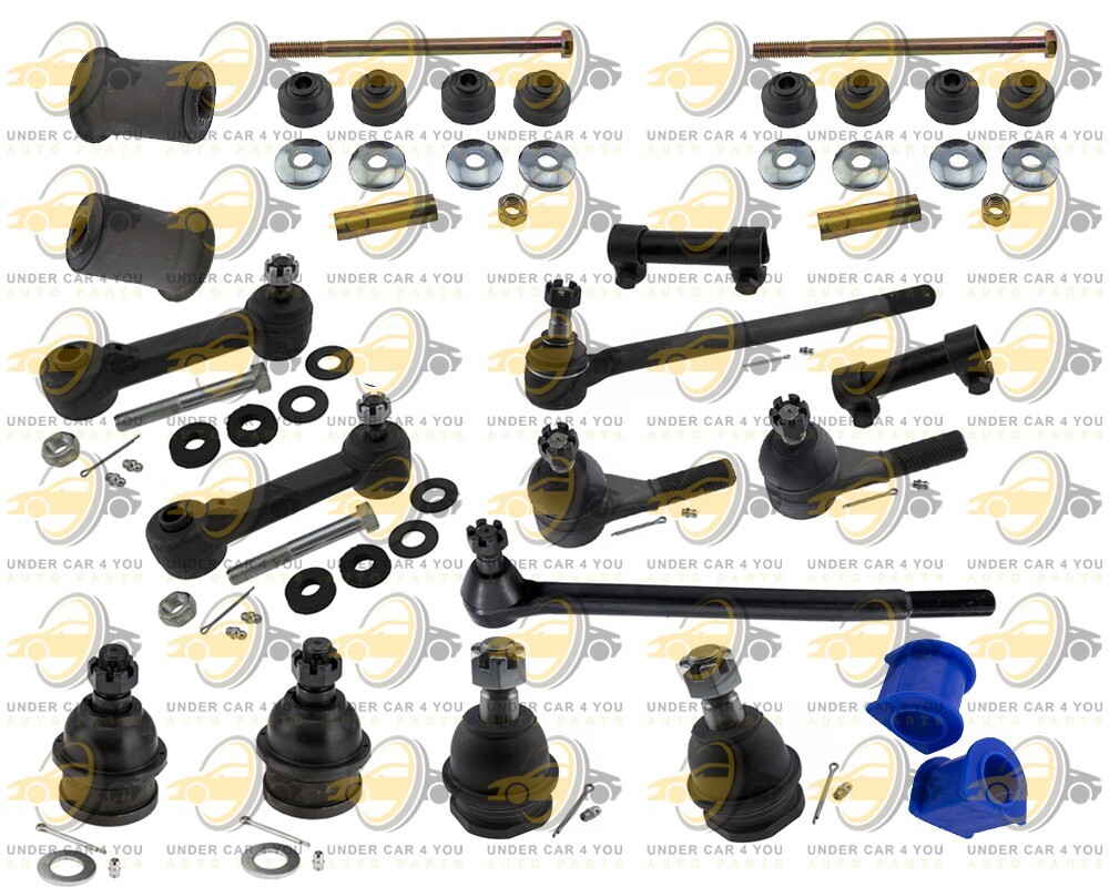 Front Steering Kit Tie Rods Ball Joints Idler Arms Fit Dodge B3500 Van 4000 Lb