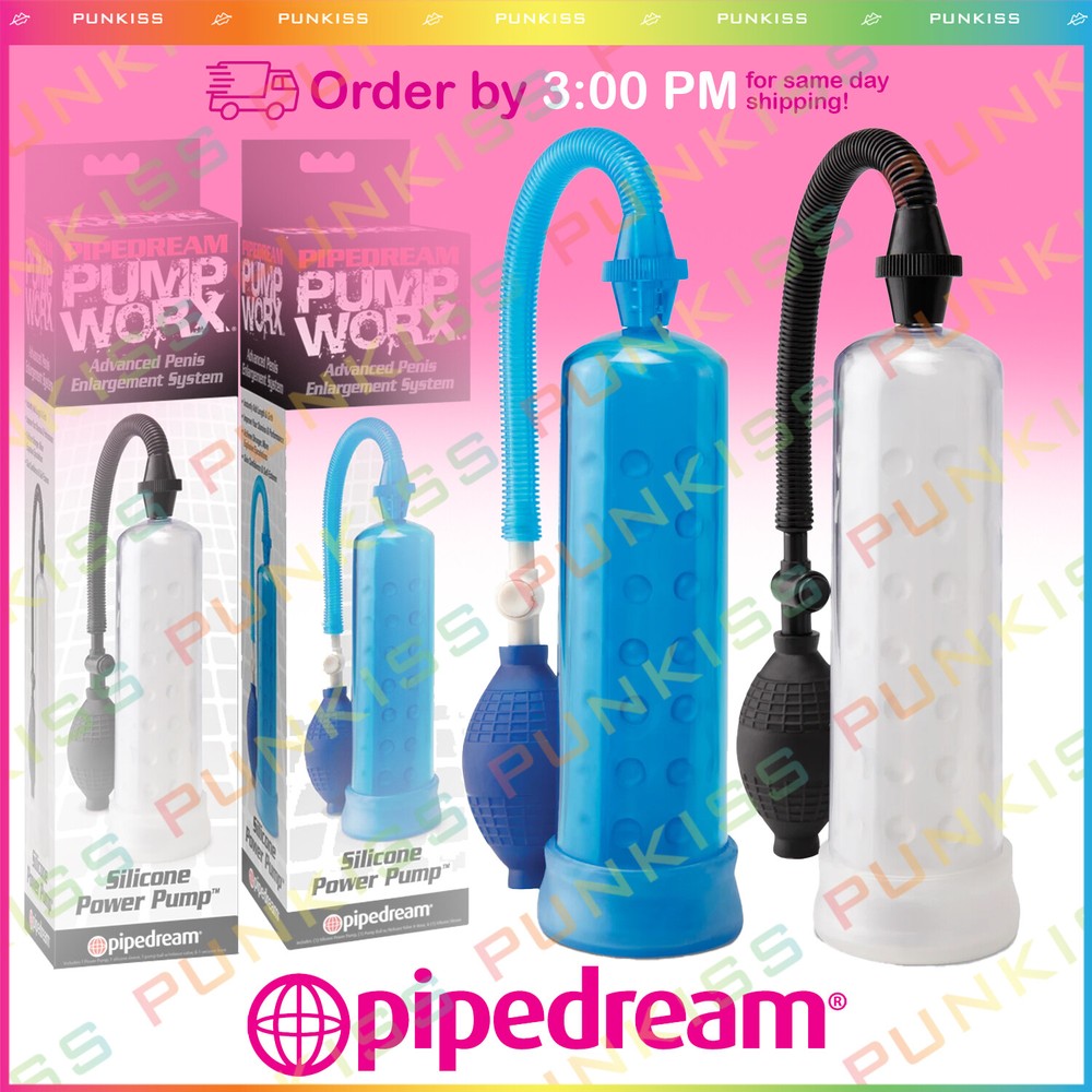 Penis Pump Silicone Power Enhancement Big Stretcher Growth💋Masturbators For Men