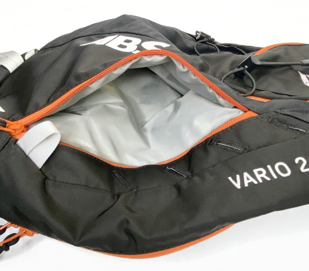 Vario Zip-On 24 Liter Base Accessory Unit By ABS Black/Orange