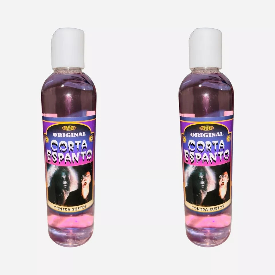 2PACK CORTA ESPANTO Agua Espiritual Para Limpias Alejar Espiritus Demonios 8 oz