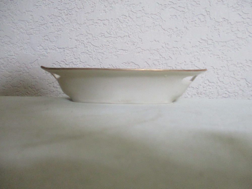 Antique B&D Germany Signed Porcelain Oval Dish MINT