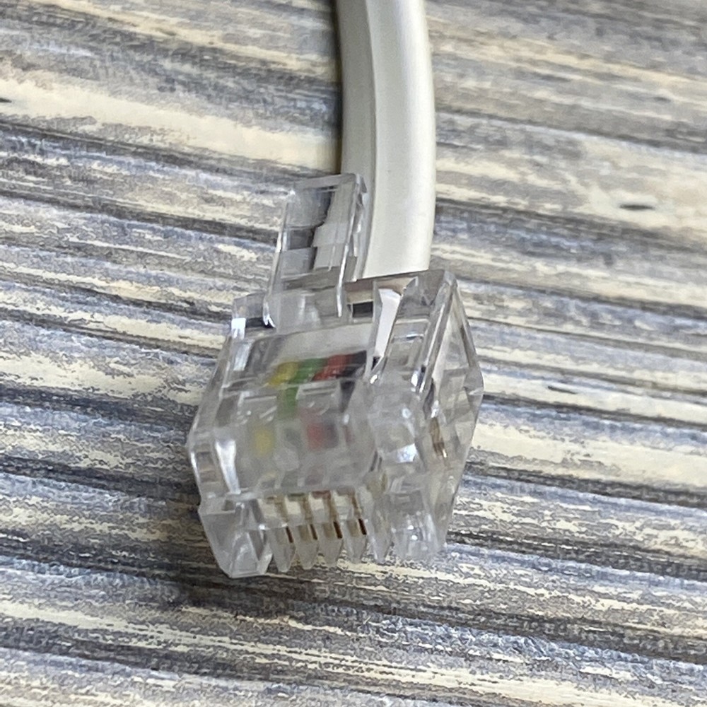 2Wire DSL Filter Phone Cord For 2-Line Phones Beige Model LFT 4-2 A2