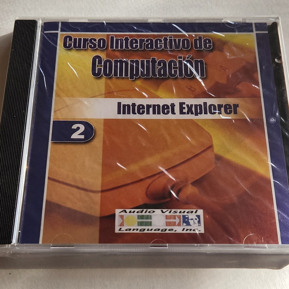Sealed Curso Interactivo de Computacion #2 Internet Explorer XP CD ROM CD-ROM