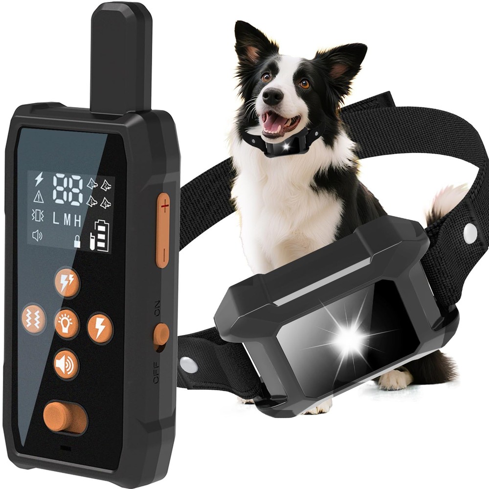 Dog Shock Collar - 4200FT Dog Training Collar with Remote Innovative IPX7 Wat...