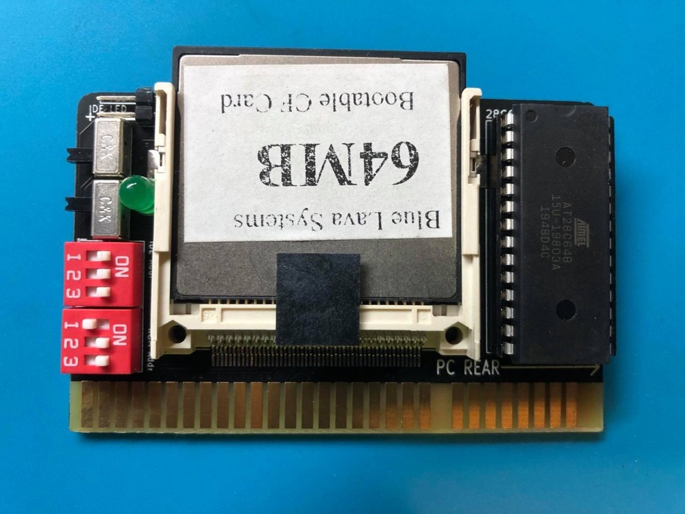 XT-CF-Mini Bootable 8-bit ISA CF Card Interface - XT-IDE *256MB cf card included