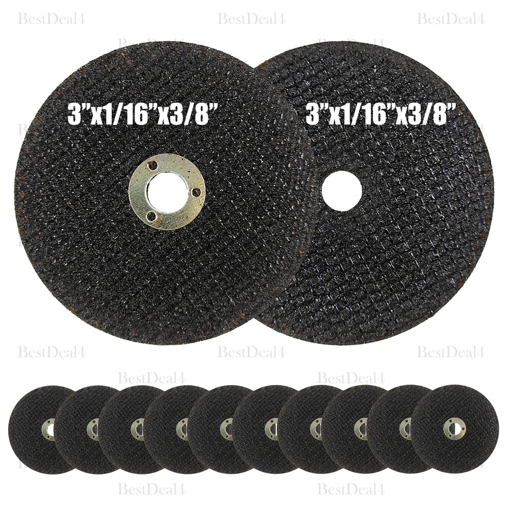 Professional Grade Cutting Disc Set 3" with Mandrel For Die Grinders