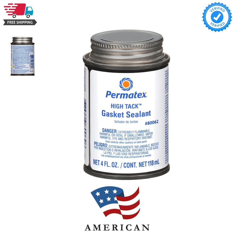 High Tack Gasket Sealant, 4 oz., Black
