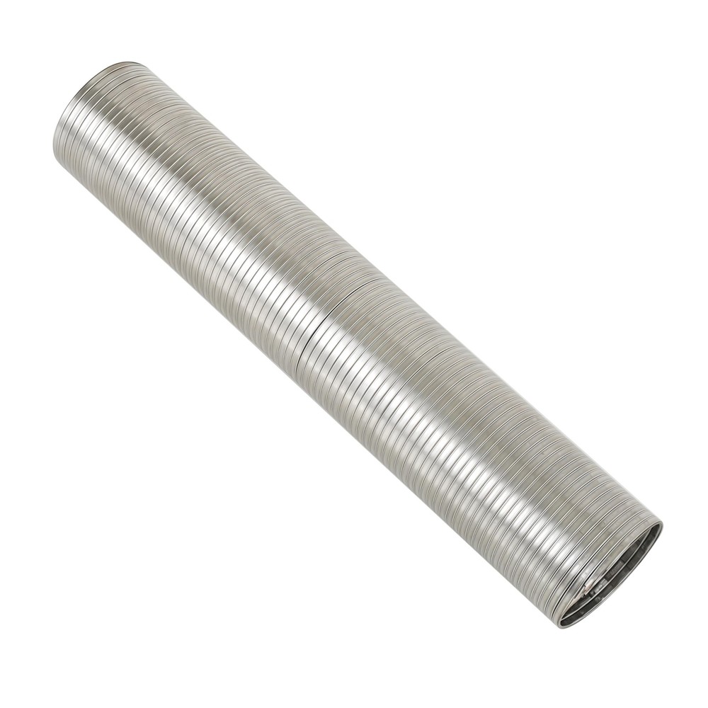"Universal 4'' x 16.5'' Stainless Steel Exhaust Flex Pipe Tubing"