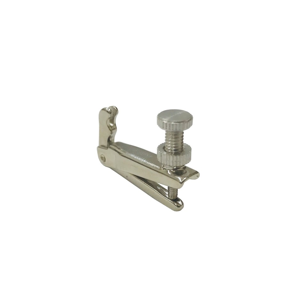 4pcs Violin Fine Tuners - 4/4 Size - Stainless Steel (Silver)