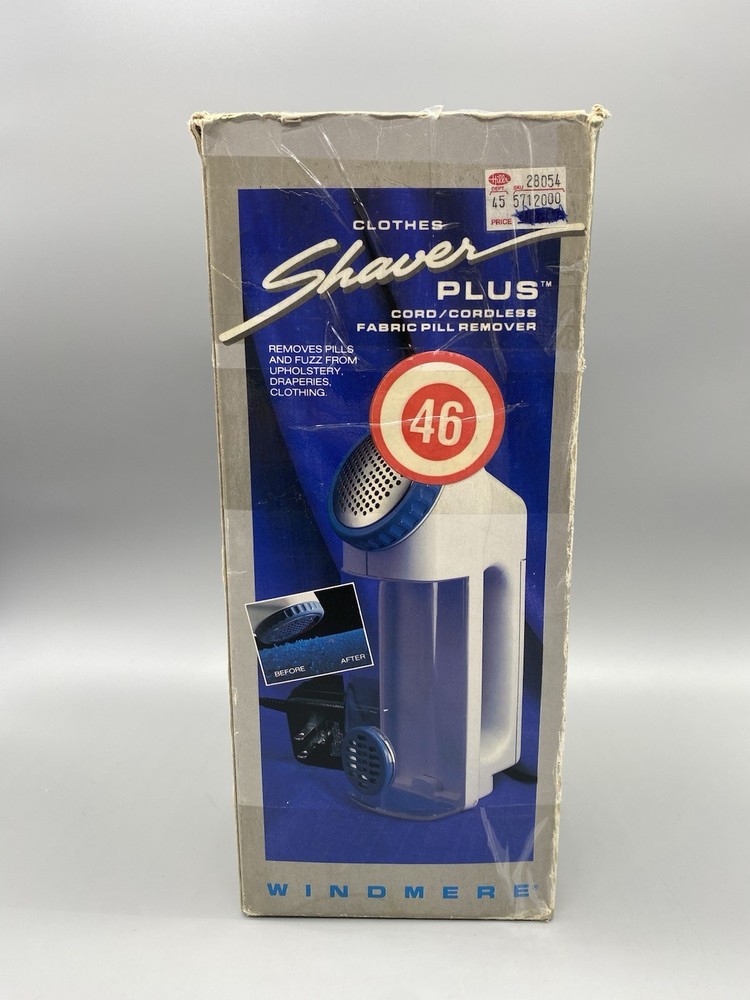 Windmere Clothes Shaver Plus Fabric Pill Remover TESTED WORKING