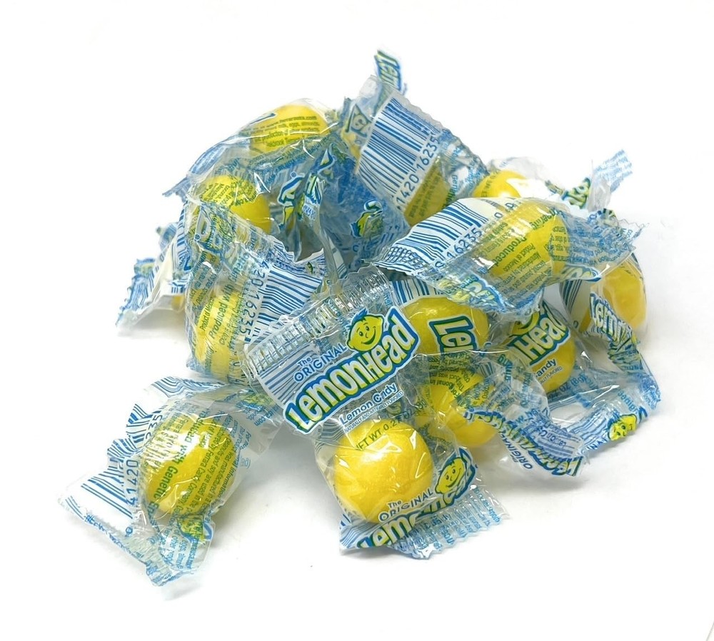 YANKEETRADERS® Lemonhead Sour Candy, Individually Wrapped 4 lbs. ~ FREE SHIPPING