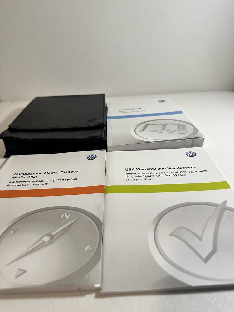 2016 Volkswagen Jetta Owner's Manual Set