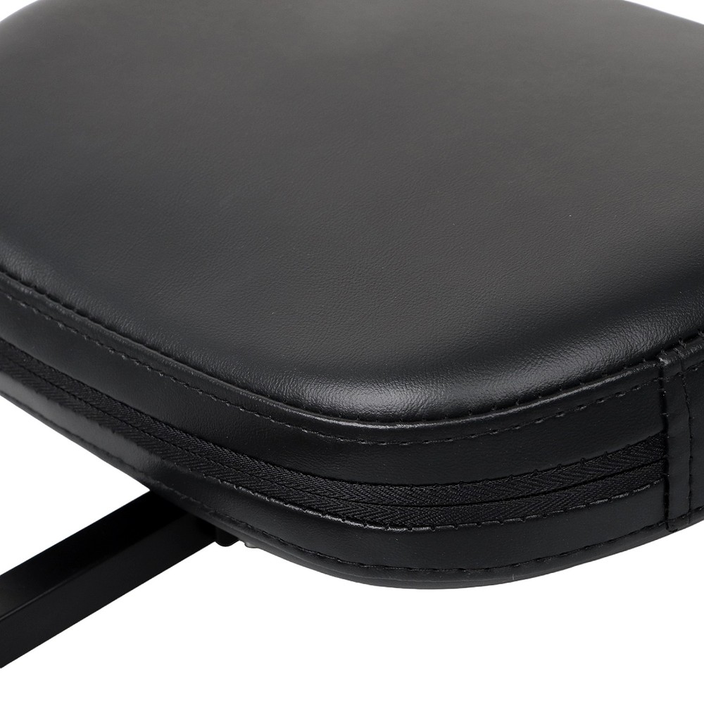 Black Removable Driver / Passenger Backrest Back Rest For Harley Dyna Softail