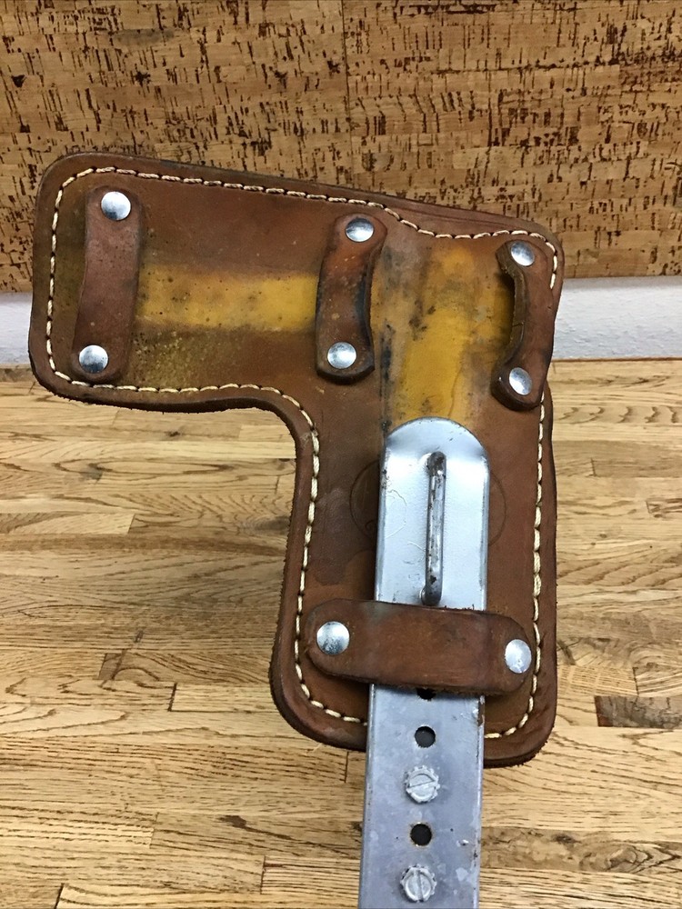 Buckingham Climbing Spike Single RIGHT Missing Upper Strap Sold As Is B-5