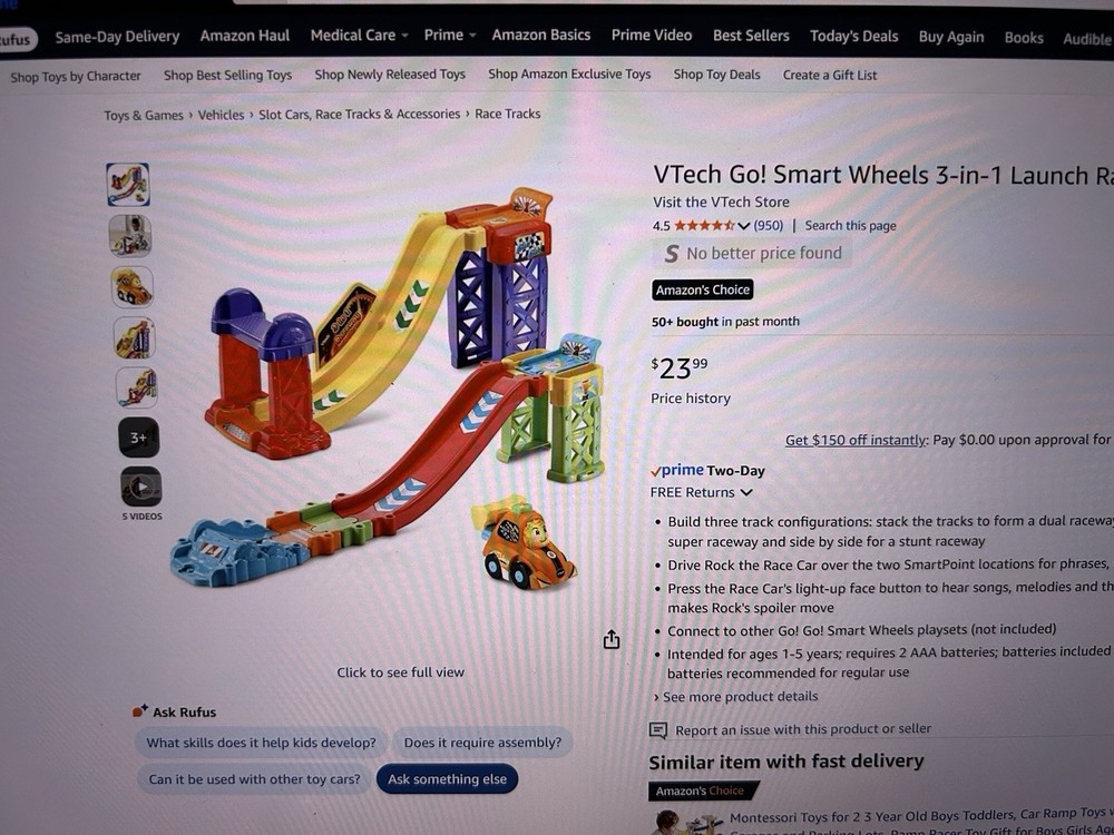 Lot Of Vtech Go Go Smart Wheels