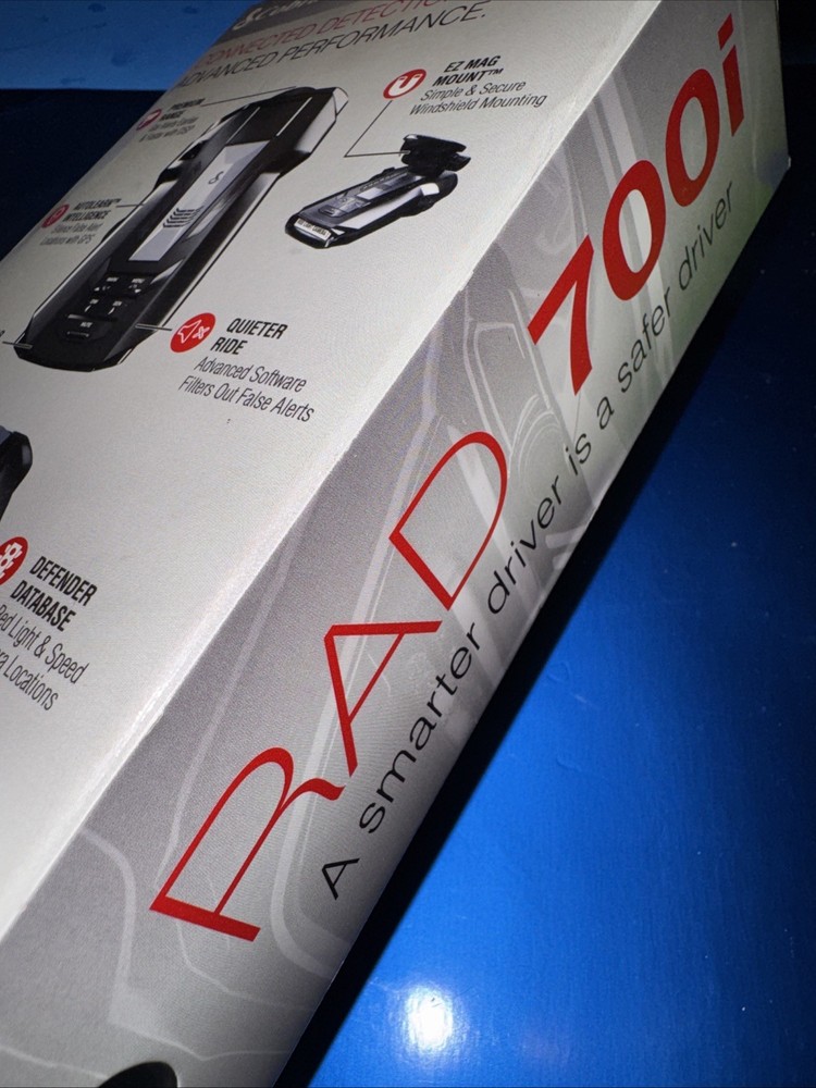 Cobra RAD 700i Connected Radar & Laser Detector NEW IN BOX