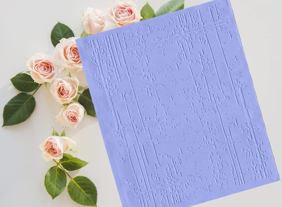 3D Textured Impressions Embossing Folder, Dot Background Embossing Folder for...